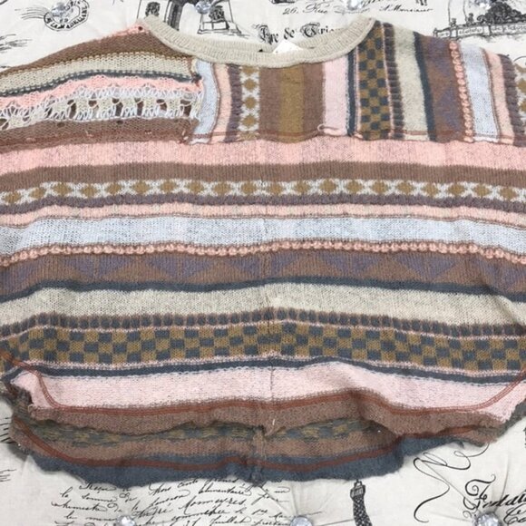 Free People December Skies Knit Poncho - Picture 8 of 8